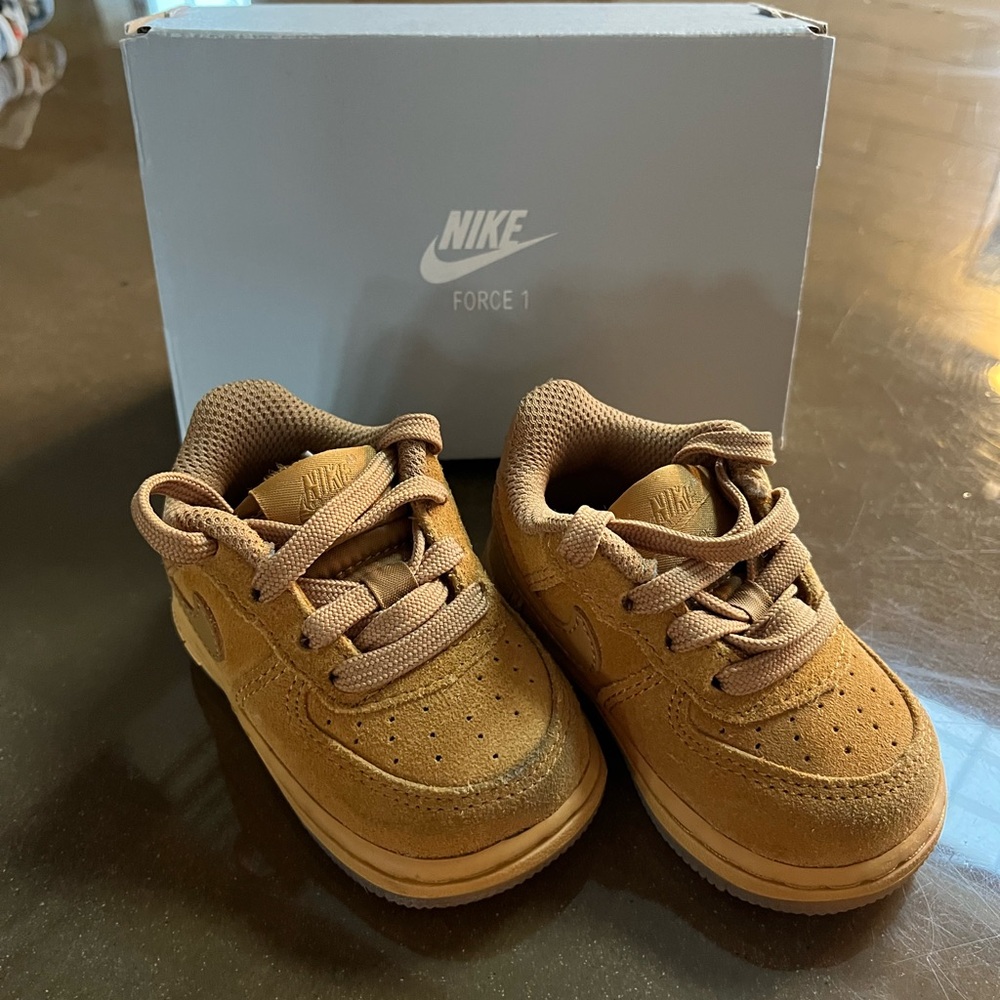 Air Force 1  wheat 3C baby shoes